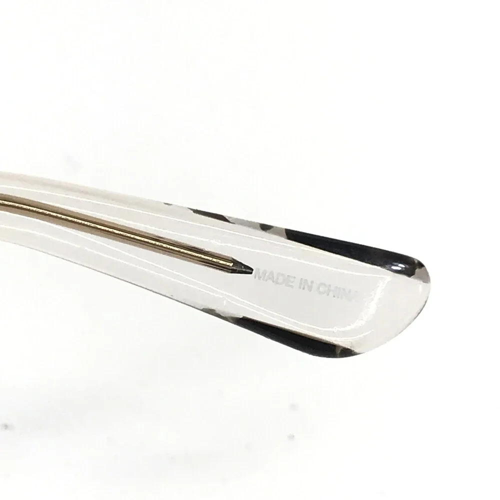 Tommy Hilfiger Eyeglasses Frames TH1388 QQO Black Gold Cat Eye 52-18-140